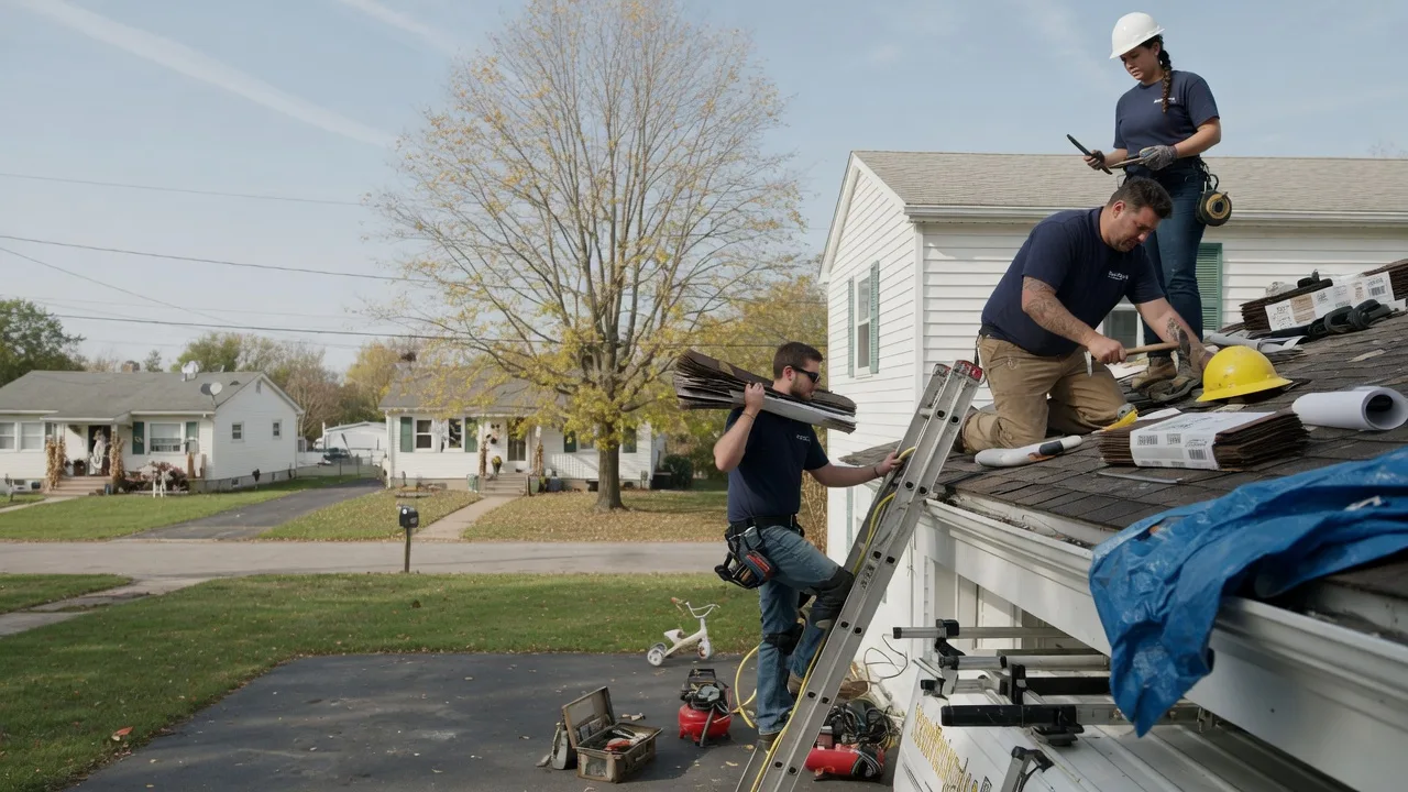 Local Roofing Contractors in Wrights, IL near me